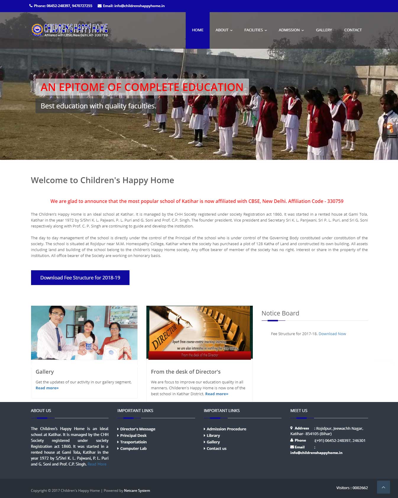 Childrens Happy Home Public School Katihar Bihar
